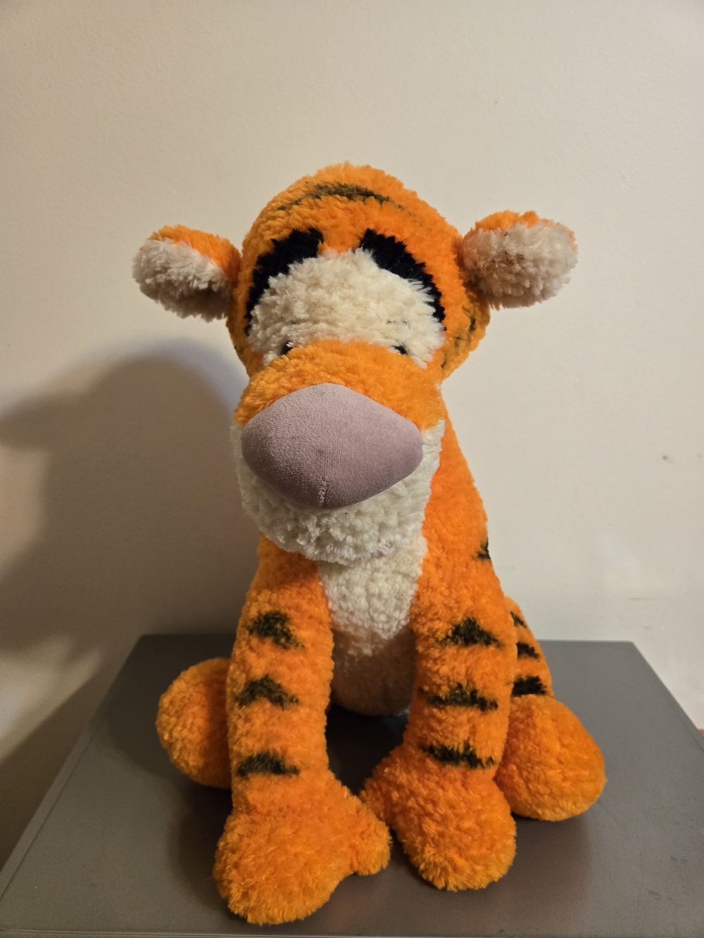 Official Disney Parks Winnie The Pooh Shaggy Tigger 18" Plush Toy